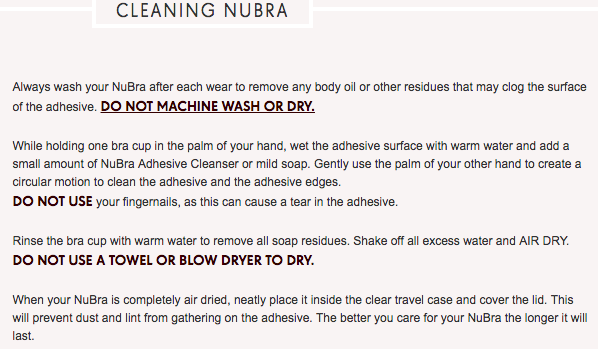 NuBra Women's Seamless Adhesive Bra SE888- Black- Cup Size A 765942217106