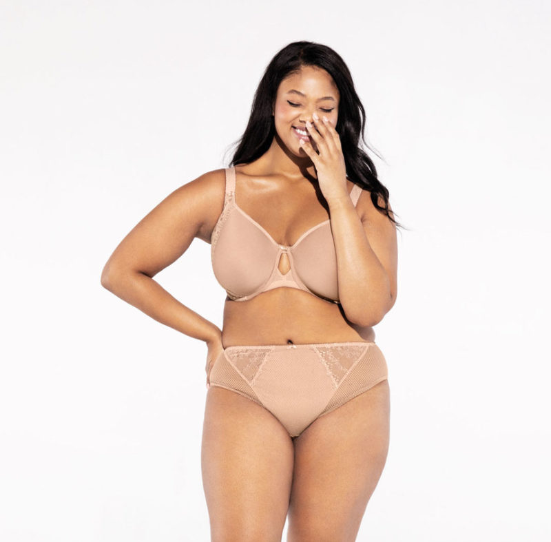 Elomi 'Charley' Spacer Contour UW Bra (Fawn)~ EL4383 - Knickers of